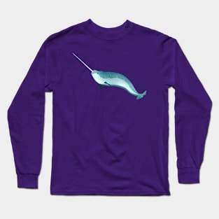 Majestic Narwhal Long Sleeve T-Shirt